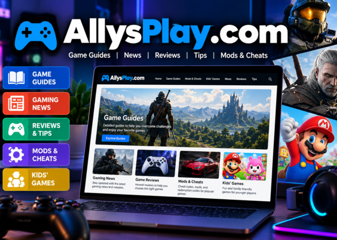 AllysPlay.com: Complete Guide to the Gaming Website, Content, Features, Privacy, and Uses