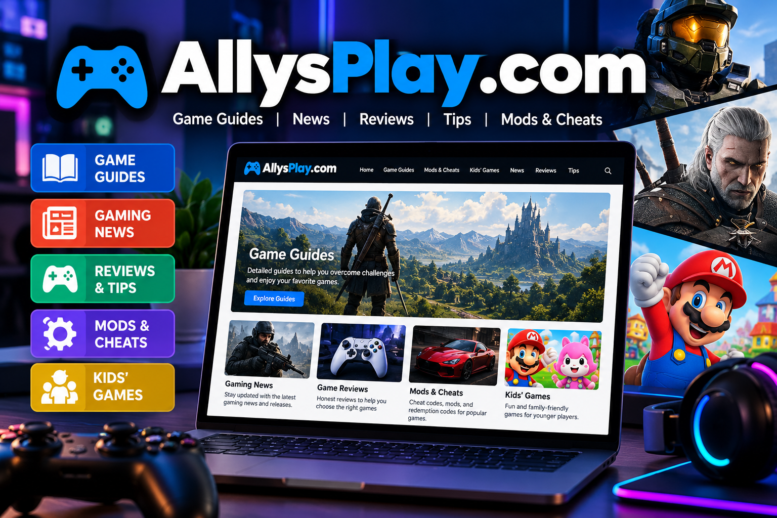 AllysPlay.com: Complete Guide to the Gaming Website, Content, Features, Privacy, and Uses